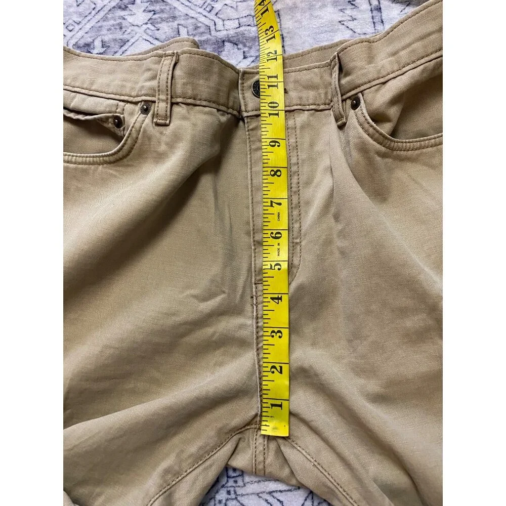 Vtg Dockers Mens Straight Fit Khaki Pants 36x32‎ 100% Cotton Beige Casual Wear